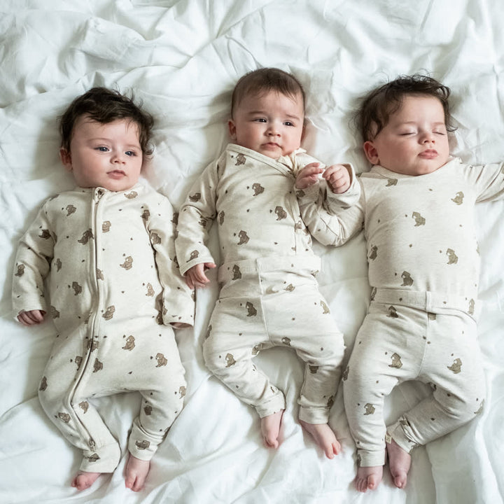 That's Mine Mathie onesie - Bees and bears - 95% Organic cotton / 5% Elastane Buy Tøj||Overdele||Onesies||Alle||Favoritter||personale||Bees and bears||Basics||Influencer choice||alt minus sløjfe||NOOS||mette-sale here.