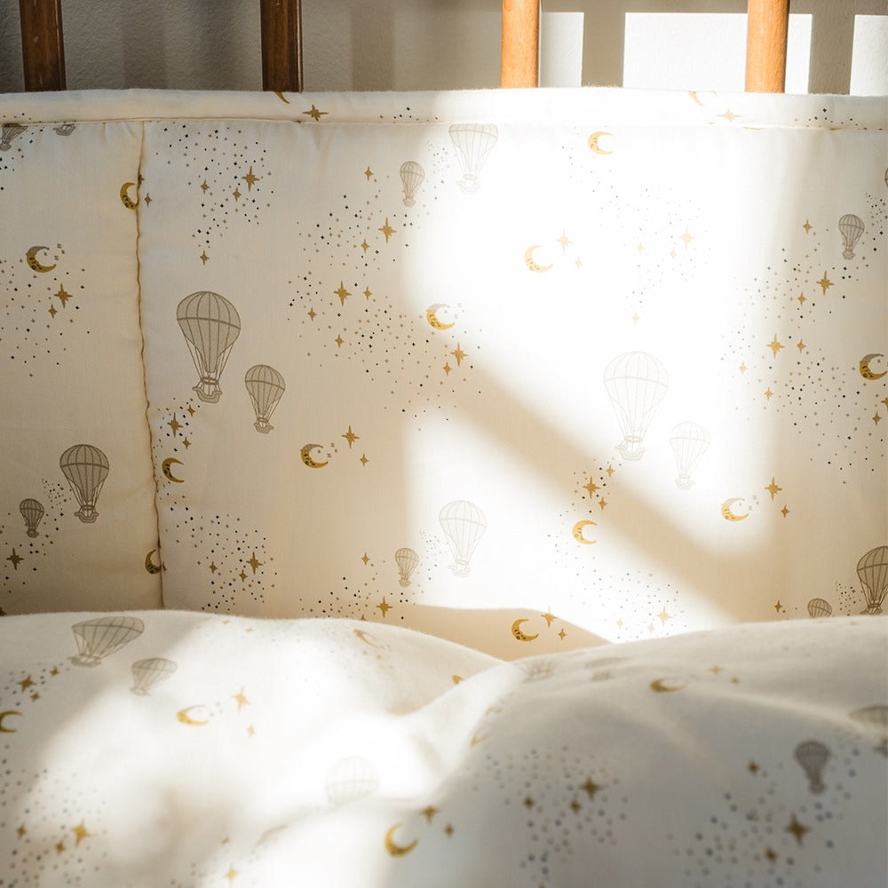 That's Mine Lotus sengerand - Dreamily - 65% Organic cotton / 35% Recycled polyester Buy Sovetid||Sengerande||Alle||Favoritter||personale||Dreamily||Influencer choice||alt minus sløjfe||NOOS||mette-sale here.