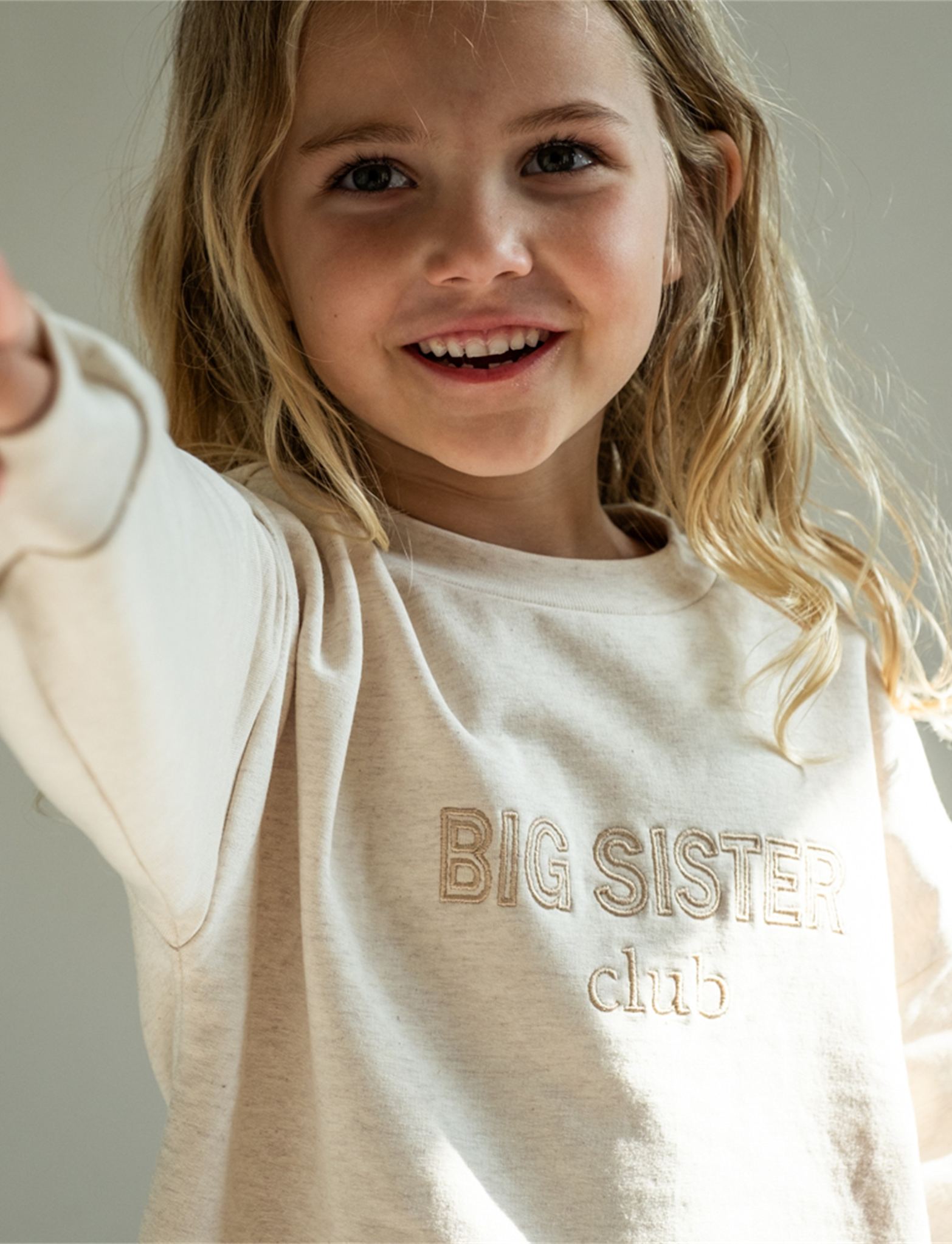 That's Mine Finley storesøster sweatshirt - Club - 95% Organic cotton / 5% Elastane Buy Tøj||Overdele||Trøjer og toppe||Sweatshirts||Alle||Favoritter||Søskende||personale||alt minus sløjfe||NOOS||Sweats||mette-sale||Orderly Emails - Recommended Products||The family club||Bestsellers||cn||All here.