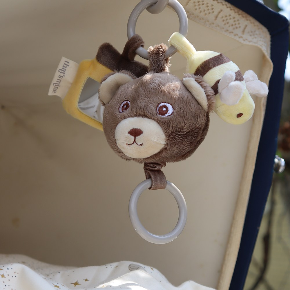 That's Mine Abigail aktivitetslegetøj - Bear - 100% Polyester Buy Legetid||Legetøj||Aktivitetslegetøj||Alle||Favoritter||personale||Influencer choice||Gaver under 200 kr.||alt minus sløjfe||NOOS||Påskebundle||mette-sale here.