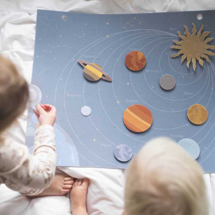 That's Mine Zoe filt planettæppe - Planets - 100% Polyester felt Buy Legetid||Legetøj||Aktivitetslegetøj||Alle||Favoritter||personale||Influencer choice||Gaver mellem 200 - 499 kr.||3 for 2||alt minus sløjfe||NOOS||mette-sale here.