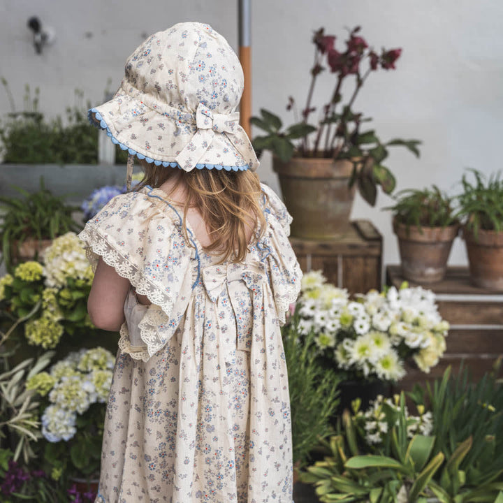 That's Mine Hilda hat - Sprinkles hearts yellow - 85% Cotton / 15% Linen Buy Tøj||Hatte||Accessories||Udsalg||Alle||Udsalg - tøj||Forür og sommer 2025||alt minus sløjfe||Sprinkles heart||New in for the girls||Udsalg - Forür & sommer '25||Summer Bundle||mette-sale here.