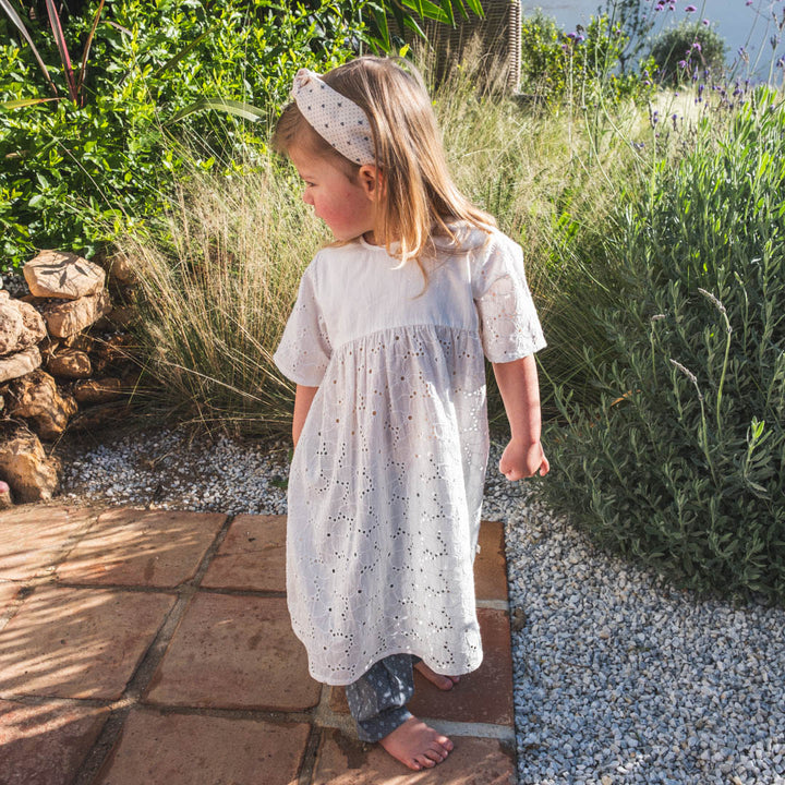 That's Mine Ilia kjole - Brilliant white - 100% Organic cotton Buy Tøj||Kjoler||Udsalg||Kjoler & nederdele||Alle||Udsalg - tøj||Forår og sommer 2025||alt minus sløjfe||New in for the girls||New in for the little ones||Den første sommer||Udsalg - Forår & sommer '25||mette-sale here.
