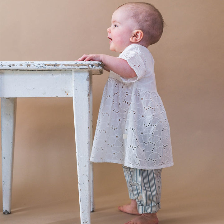That's Mine Ilia kjole - Brilliant white - 100% Organic cotton Buy Tøj||Kjoler||Udsalg||Kjoler & nederdele||Alle||Udsalg - tøj||Forår og sommer 2025||alt minus sløjfe||New in for the girls||New in for the little ones||Den første sommer||Udsalg - Forår & sommer '25||mette-sale here.