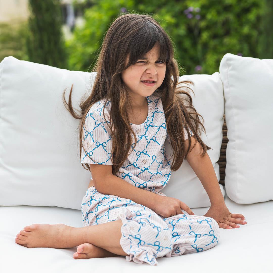 That's Mine Patricia t-shirt - Boucles - 95% Organic cotton / 5% Elastane Buy Tøj||T-shirts||Overdele||Udsalg||Alle||Udsalg - tøj||Forår og sommer 2025||alt minus sløjfe||New in for the girls||Boucles||Udsalg - Forår & sommer '25||Summer Bundle||August bundle||mette-sale here.