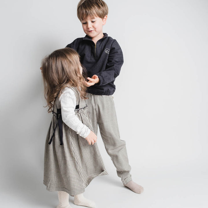 That's Mine Rose dress - Raven - 100% Organic cotton Buy Tøj||Kjoler||Kjoler & nederdele||Alle||personale||alt minus sløjfe||mette-sale||Winter 2025 here.