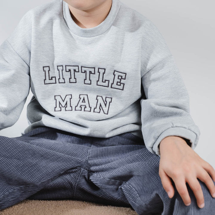 That's Mine Alpha sweatshirt - Little man - 100% Organic cotton Buy Tøj||Overdele||Sweatshirts||Alle||Favoritter||personale||Efterür & vinter 2025||alt minus sløjfe||NOOS||SweatsÌt||AW25 NOOS||mette-sale here.