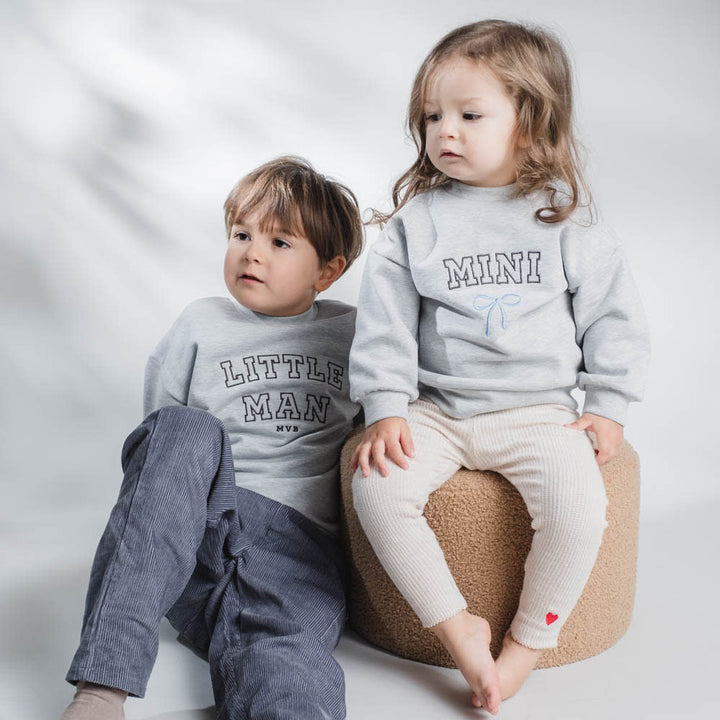That's Mine Alpha sweatshirt - Mini - 100% Organic cotton Buy Tøj||Overdele||Sweatshirts||Alle||Favoritter||personale||Efterår & vinter 2025||alt minus sløjfe||NOOS||Sweatsæt||AW25 NOOS||mette-sale here.