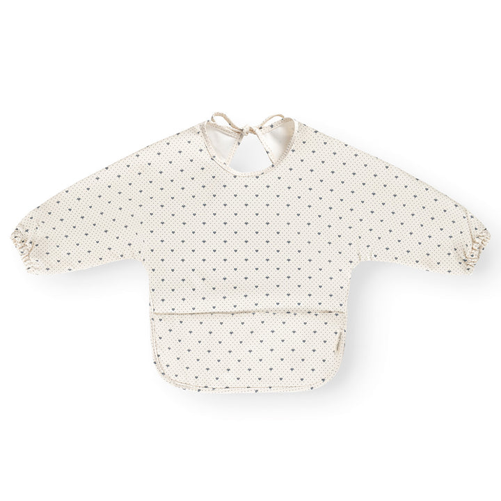 That's Mine Milo spiseforklæde - Lots of love sky - 100% Recycled polyester Buy Bolig & udstyr||Spisetid||Spiseforklæder med ærmer||Spiseforklæder||Alle||Favoritter||personale||Lots of love||Forår og sommer 2025||alt minus sløjfe||NOOS||ss25 noos here.