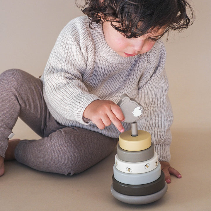 That's Mine Flo Sweater - Oatmeal melange - 100% Organic cotton Buy Tøj||Overdele||Strik||Summer Sale||Alle||Favoritter||Influencer choice||Udsalg - tøj||alt minus sløjfe||NOOS||mette-sale here.