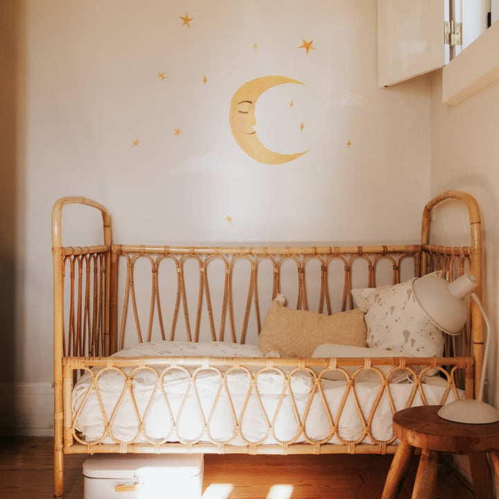 That's Mine Wallsticker Moon - Multi - 100% Textile foil Buy Bolig & udstyr||Børneværelset||Wallstickers||Alle||personale||Influencer choice||Gaver mellem 200 - 499 kr.||alt minus sløjfe||NOOS||Wallstickers - himlen||mette-sale here.