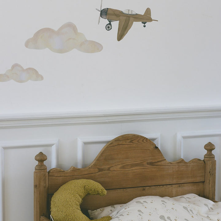 That's Mine Wallsticker Clouds 5-pak - Multi - 100% Textile foil Buy Bolig & udstyr||Børneværelset||Wallstickers||Alle||personale||alt minus sløjfe||NOOS||Wallstickers - himlen||mette-sale here.