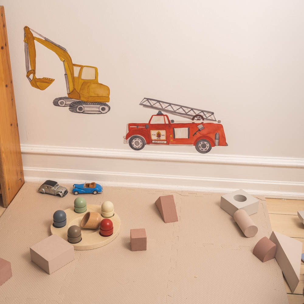 That's Mine Wallsticker Fire truck - Multi - 100% Textile foil Buy Bolig & udstyr||Børneværelset||Wallstickers||Summer Sale||Alle||Influencer choice||Udsalg - bolig||alt minus sløjfe||Wallsticker - 3 for 2||Wallstickers - køretøjer||Påskebundle||Summer Bundle||August bundle||mette-sale here.