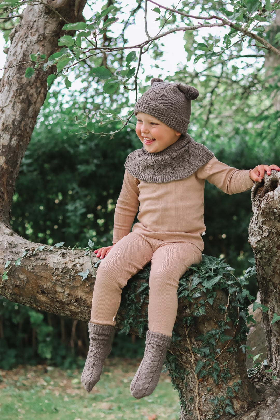 That's Mine Chapette strikket pointelle beanie - Earth brown melange - 97% Organic cotton / 3% Elastan Buy Tøj||Overdele||Strik||Summer Sale||Alle||Tøjbundle||Udsalg - tøj||alt minus sløjfe||5 for 399||Brown melange||mette-sale here.