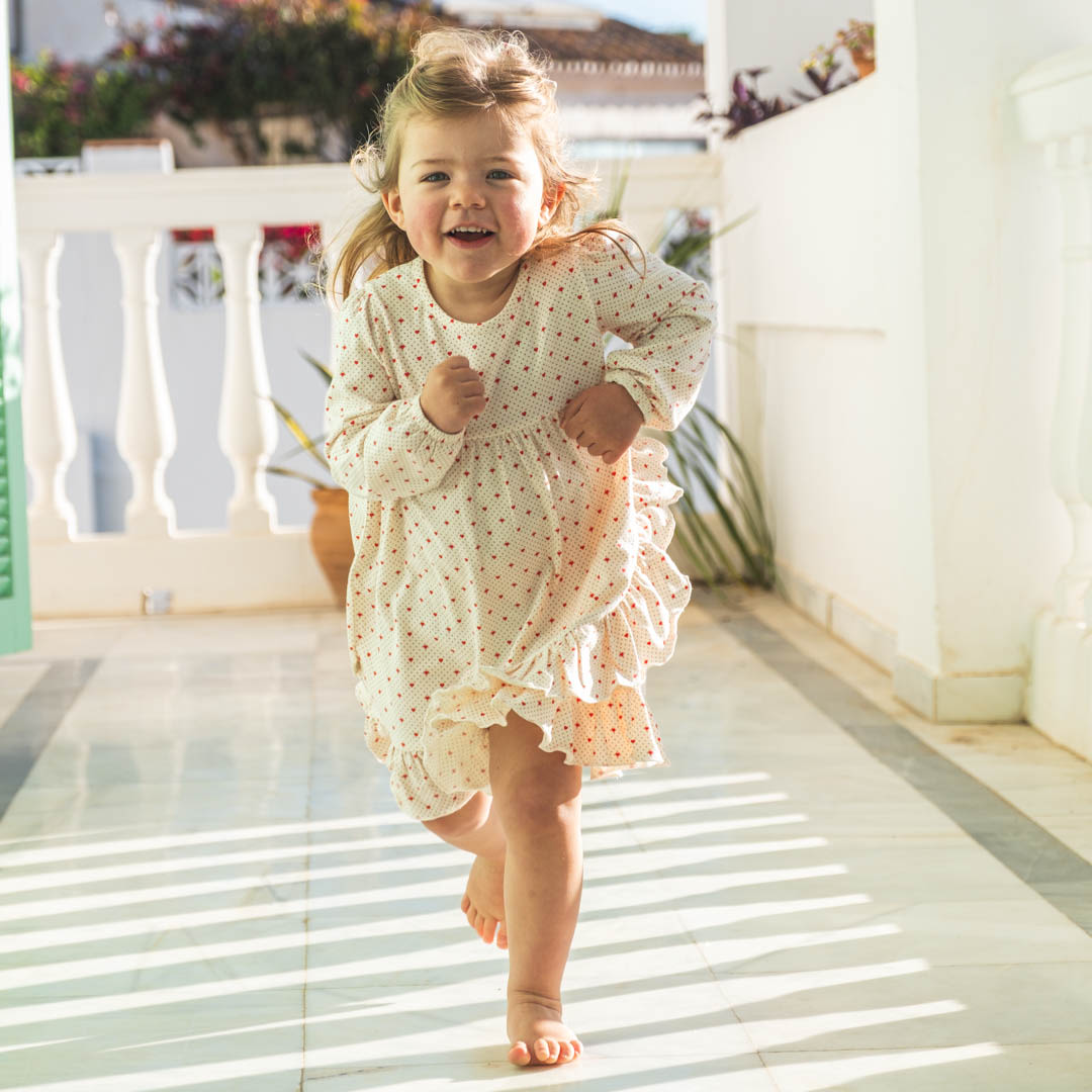 That's Mine Emilia kjole - Lots of love red - 48% Organic cotton / 47% Modal / 5% Elastane Buy Tøj||Kjoler||Udsalg||Kjoler & nederdele||Alle||Udsalg - tøj||Forür og sommer 2025||alt minus sløjfe||Spring25||Lots of love red||New in for the girls||Den første sommer||Udsalg - Forür & sommer '25||Summer Bundle||mette-sale here.