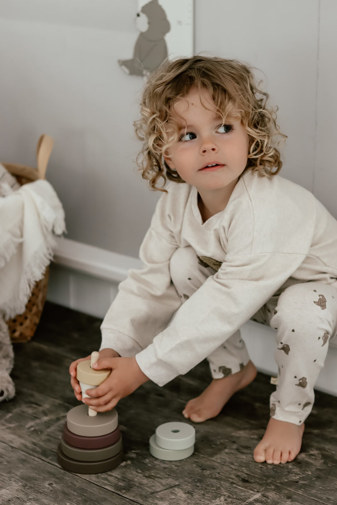 That's Mine Miley leggings - Bees and bears - 95% Organic cotton / 5% Elastane Buy Tøj||Leggings||Bukser & shorts||Alle||Favoritter||personale||Bees and bears||Basics||Influencer choice||alt minus sløjfe||NOOS||mette-sale here.