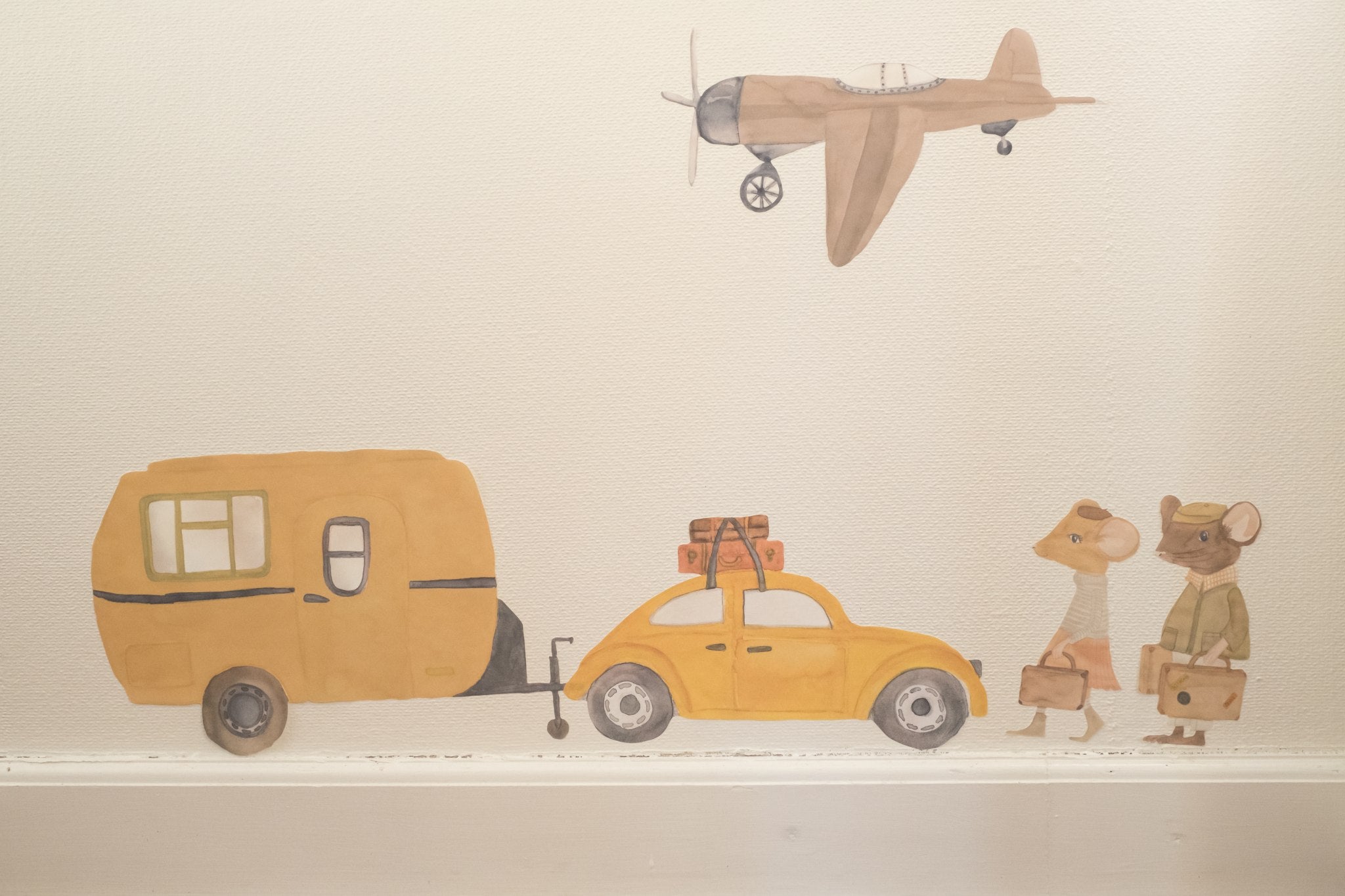 That's Mine Wallsticker Retro caravan - Multi - 100% Textile foil Buy Bolig & udstyr||Børneværelset||Wallstickers||Udsalg||Alle||Influencer choice||Wallsticker - bundle||Udsalg - bolig||alt minus sløjfe||5 for 399 - kæmpe bundle!||Wallstickers - køretøjer||Påskebundle||Summer Bundle||August bundle||mette-sale here.