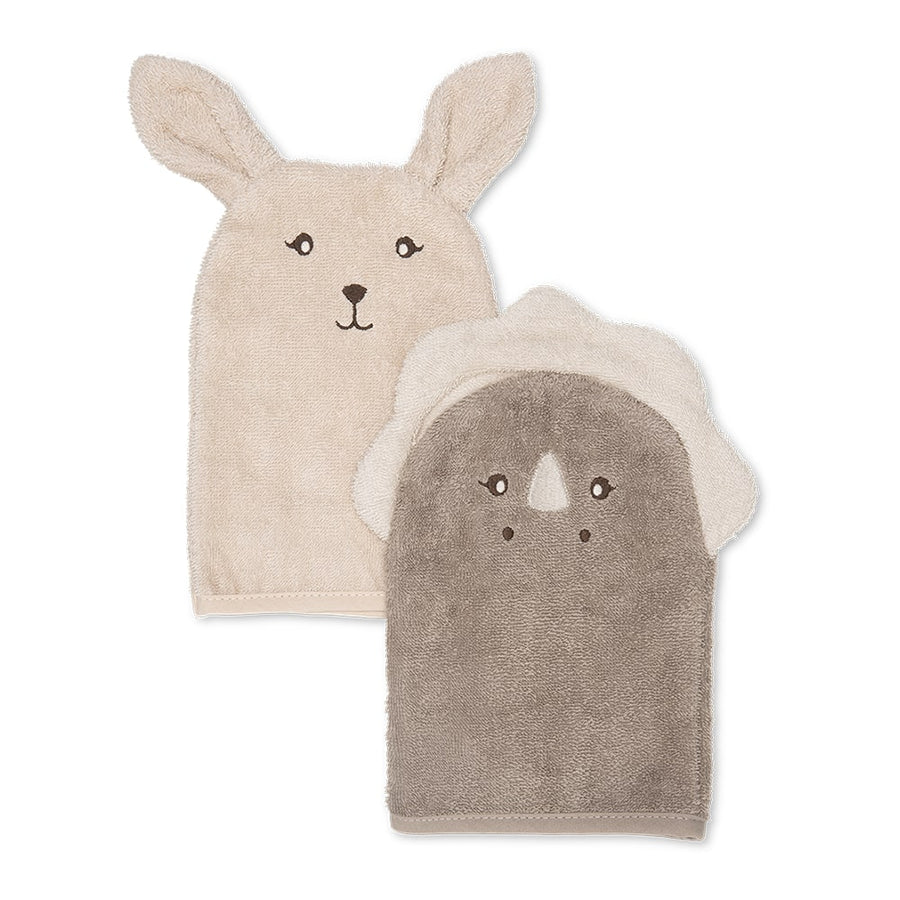That's Mine Michi wash cloths 2-pack - Bunny and dino - 100% Organic cotton terry Buy Badetid||Vaskeklude||Bolig & udstyr||Alle||Favoritter||personale||EfterĂĽr 2024 here.