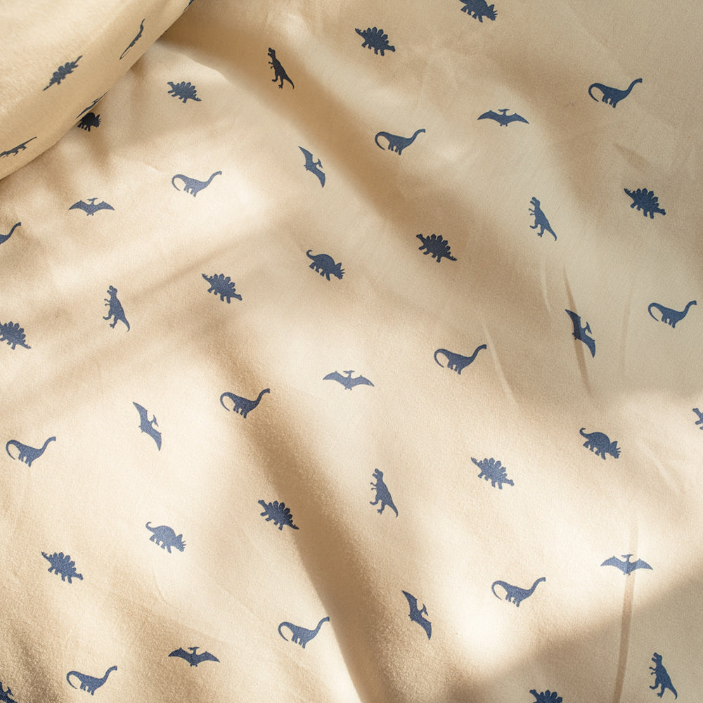 Levi bedding - Dinosaur print blue