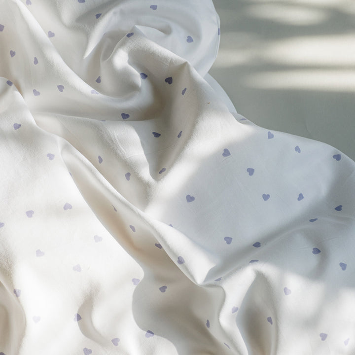 Levi bedding - Love dust violet