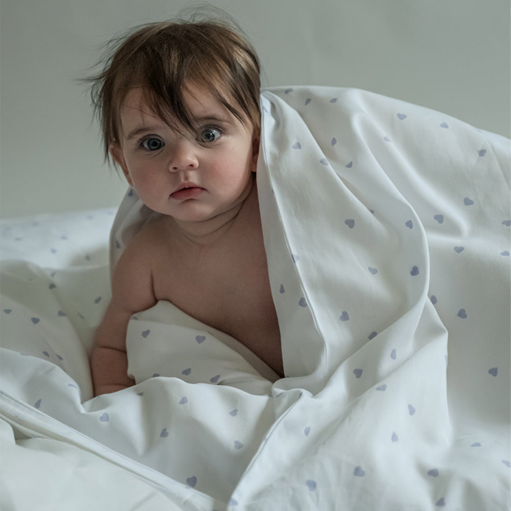 Levi bedding - Love dust violet