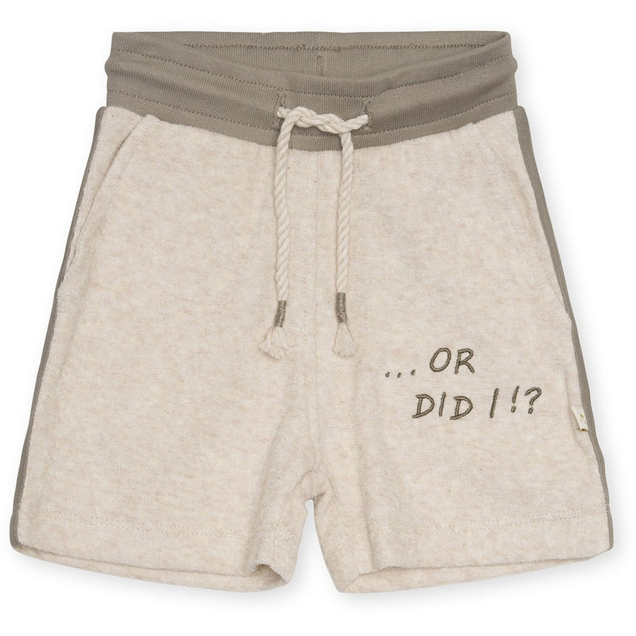 That's Mine Sejr shorts - Creme melange - 100% Organic cotton Buy Tøj||Shorts||Udsalg||Nyheder||Bukser & shorts||Alle||Forår & sommer '24||Tøjbundle||Liveshopping d. 11/6||Udsalg tøj here.