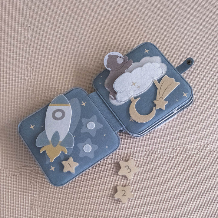 Emory felt activity book - Etoile rocket