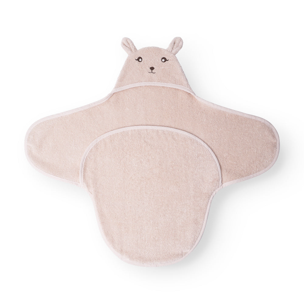 That's Mine Moly towel swaddle - Bunny - 100% Organic cotton terry Buy Badetid||Håndklæder||Bolig & udstyr||Favoritter||personale||NOOS here.