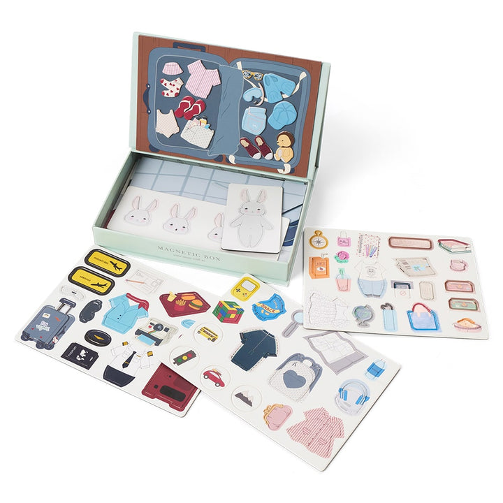 That's Mine Lou magnetisk legekasse - Travel - 75% Paper / 25% Magnet Buy Legetid||Legetøj||Aktivitetslegetøj||personale||Magnetlegetøj here.