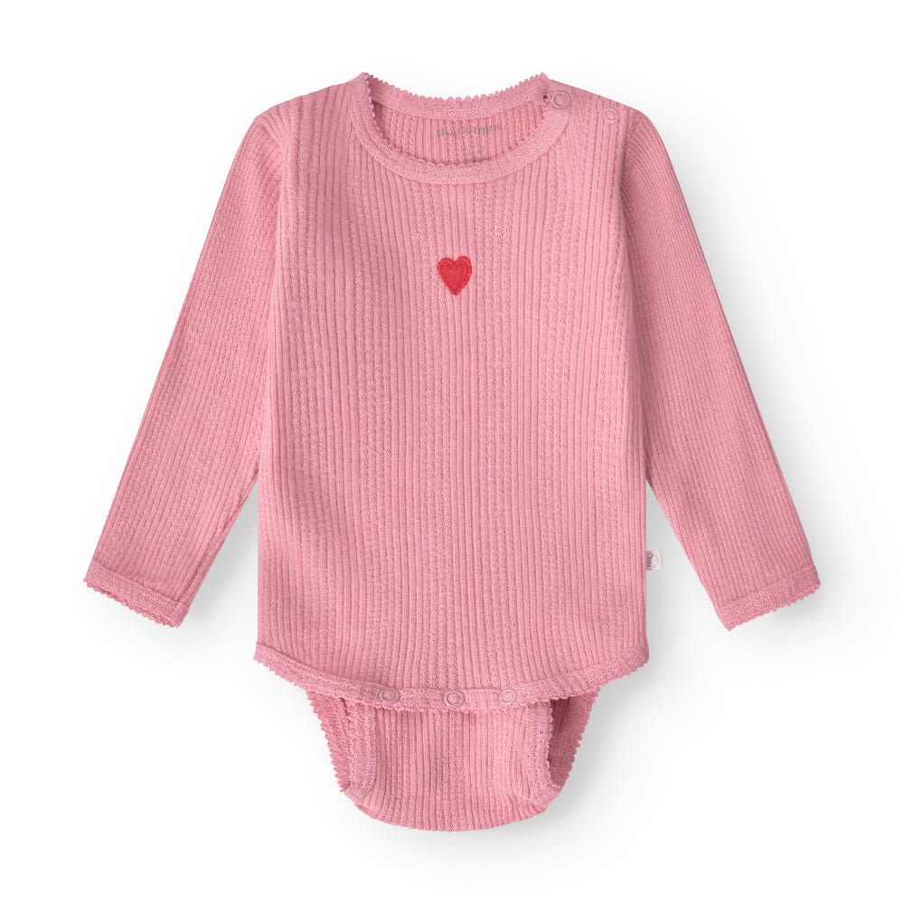 That's Mine Signe bodystocking - Rose blush - 100% organic cotton Buy Bodystockings||Undertøj||personale||Basics here.