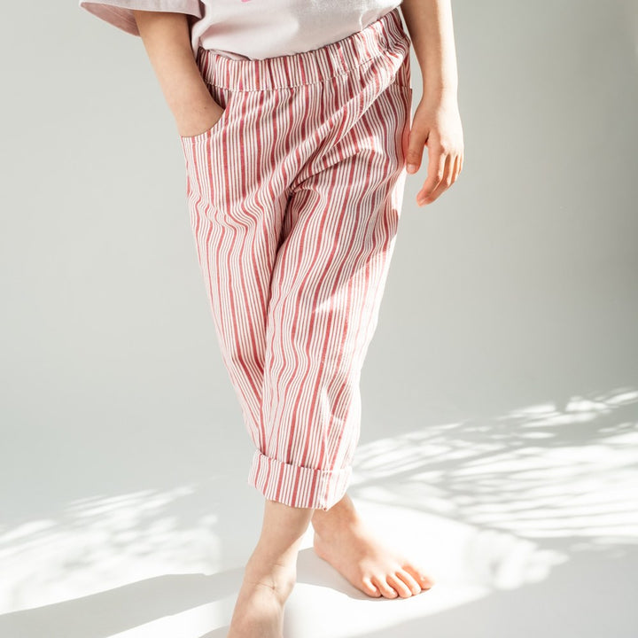 That's Mine Henry bukser - Classic red - 100% Organic cotton Buy Bukser||Bukser & shorts||personale||Forår 2026 here.