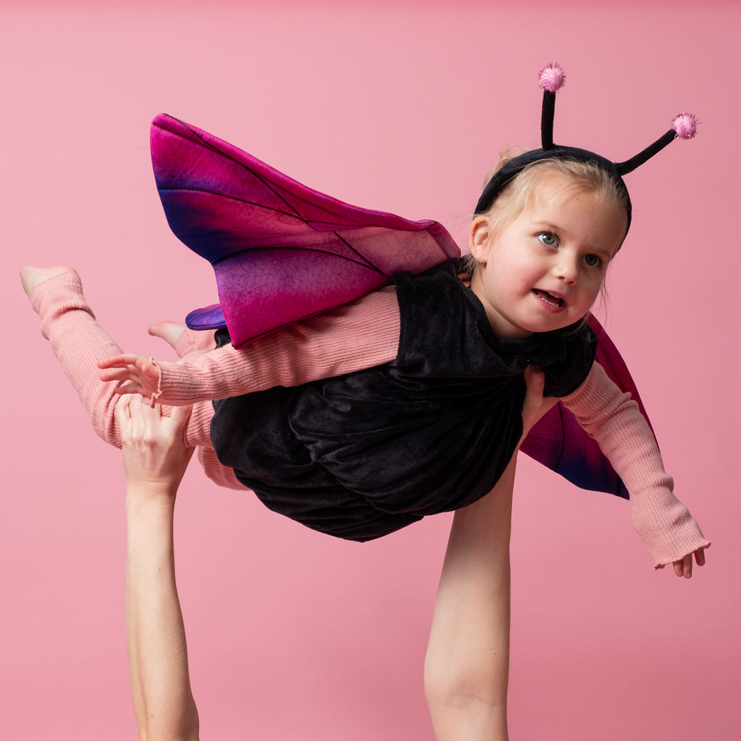 Lise butterfly suit - Sweet purple