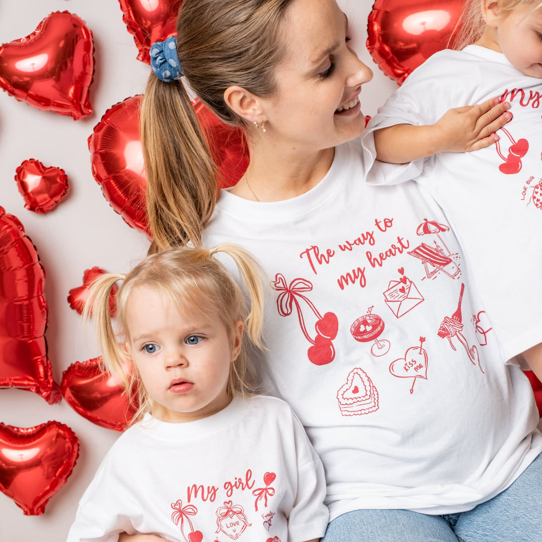 That's Mine Vega t-shirt - My heart - 100% organic cotton Buy T-shirts||Overdele||personale||Valentines here.