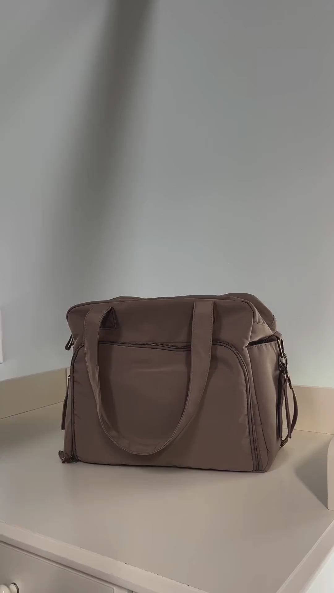 Benne nursing bag - Earth brown