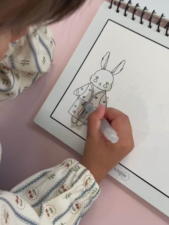 Drew water colouring book - Bunny
