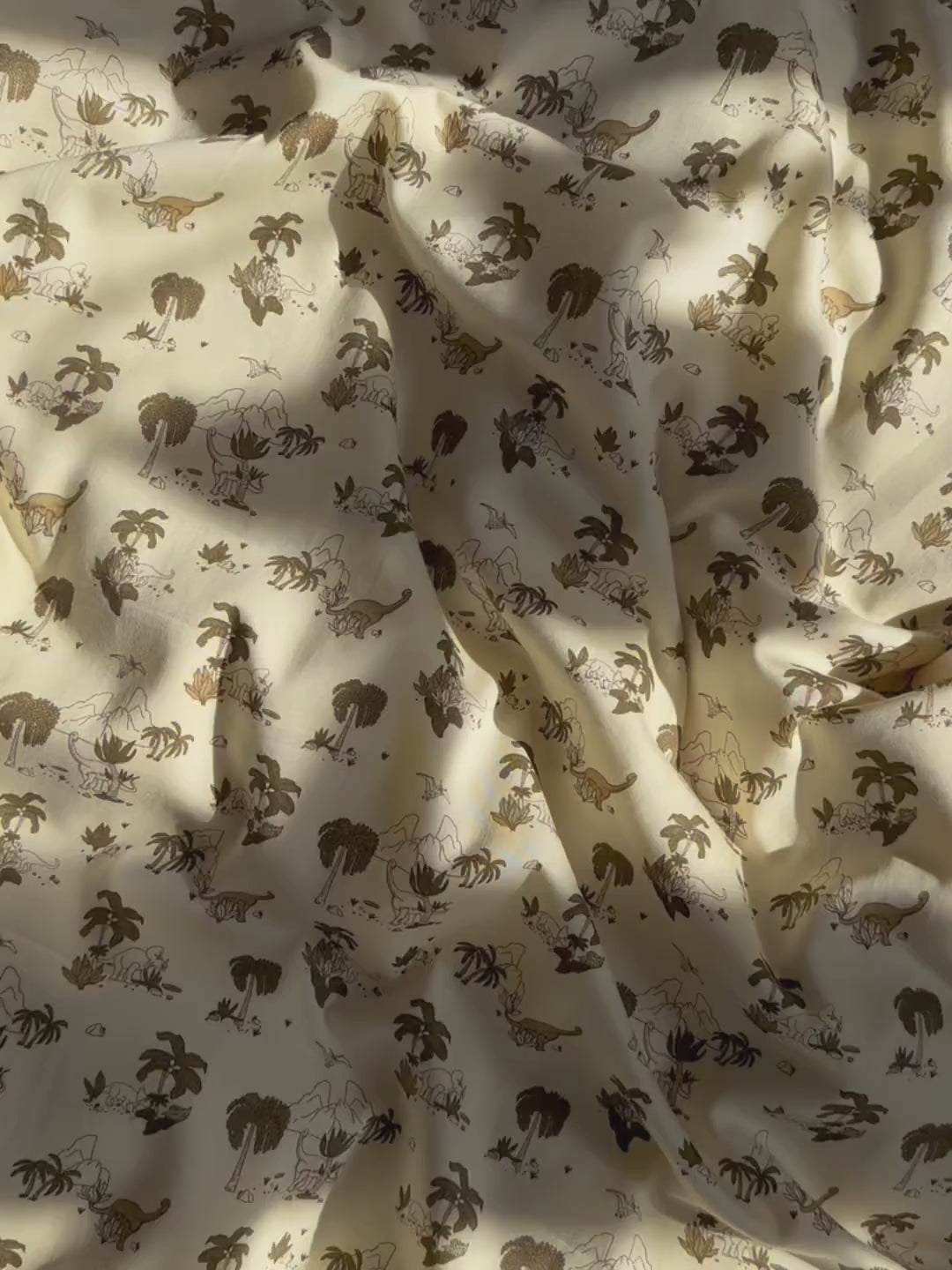 Levi bedding - Dino jungle