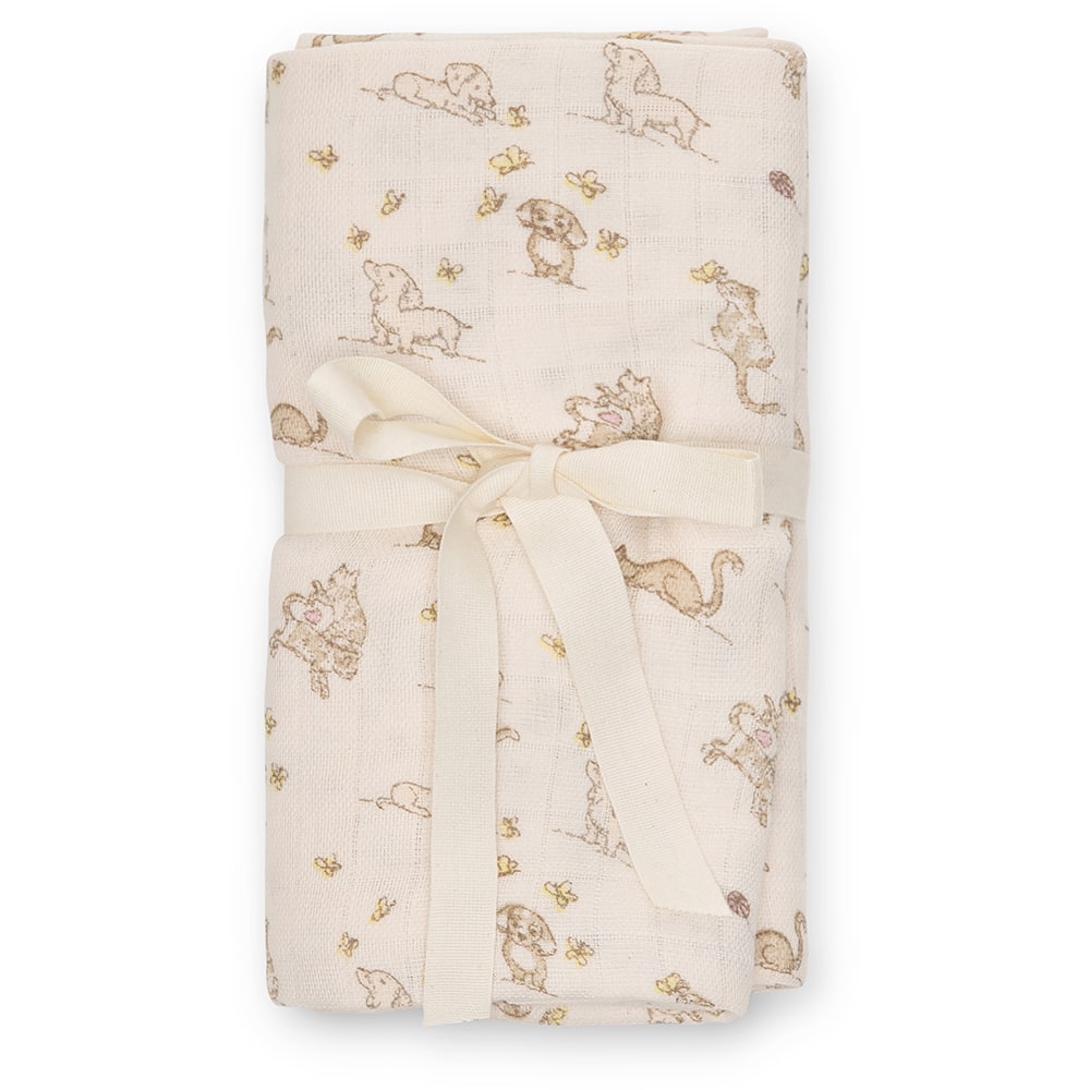 That's Mine Jana muslin swaddle - Friendly - 100% Organic cotton Buy Amning & pusletid||Pusle||Babysvøb||Alle||Favoritter||personale||Friendly||Basics til de små||Influencer choice here.