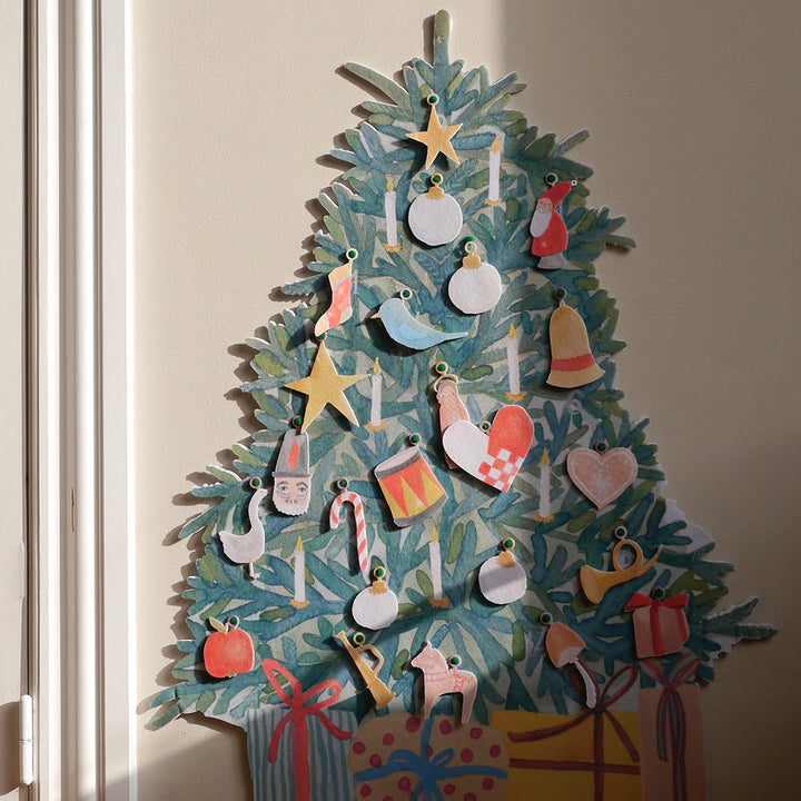 Christmas felt tree - Multi