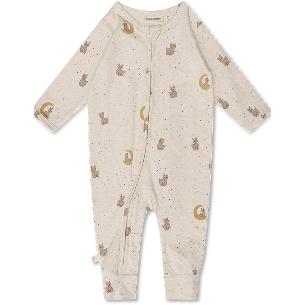 That's Mine Mathie onesie - Alpaca star - 95% Organic cotton / 5% Elastane Buy Tøj||Skjorter & toppe||Onesies||Favoritter||personale||Basics til de små here.